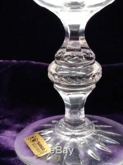 11 Tharaud Designs Crystal Water Goblet/Large Wine Set of 11