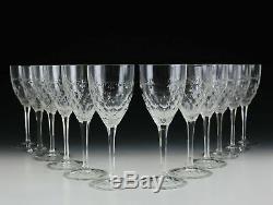 12pc Set William Yeoward Crystal Cecilia Sherry Wine Glasses