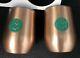 2019 SET OF RARE New MASTERS INSULATED WINE GLASSES CUPS COPPER ANGC