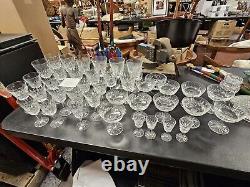 40 Piece Waterford Stemware Set Wine Goblets Drinking Glasses Other Pieces Avail