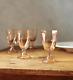 Anthropologie Mimi Thorisson Wine Glasses Italian Hours Tumbler Set 4 Peach NEW