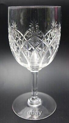 Antique French Baccarat 9232 Crystal Cut Colors Glasses Glassware Set 167 Pcs