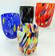 Arlecchino Murano Stemless Wine / Old Fashioned Glasses Set Of 4 Primary