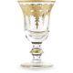 Arte Italica Vetro Gold Water/Wine Glass Set of 4