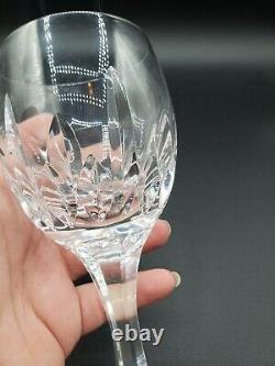Atlantis Azores crystal wine water goblet glasses set of 6, 6 3/4 Tall