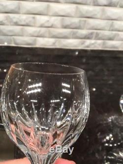 BACCARAT MASSENA Crystal White Wine Glass, Set Of 6