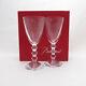 Baccarat #14 Vega wine glasses 2 crystal pair SizeL large H18