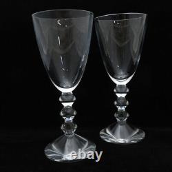 Baccarat #14 Vega wine glasses 2 crystal pair SizeL large H18