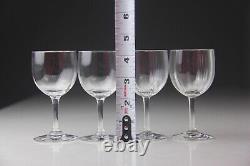 Baccarat Crystal Desert Wine/Cordial Glass Wine Glass Set of 4 PCS Montaigne