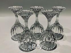 Baccarat Crystal Massena Wine Glasses Set/5 MINT Condition