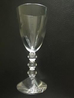 Baccarat Crystal VEGA Set Of 6 Wine Glasses