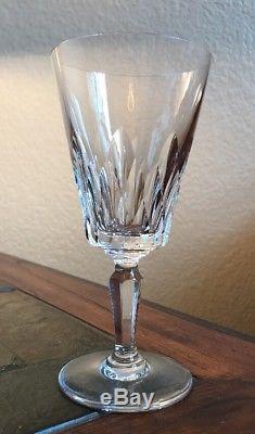 Baccarat French Crystal Wine Water Goblets Glasses Carcassonne Set Of 6