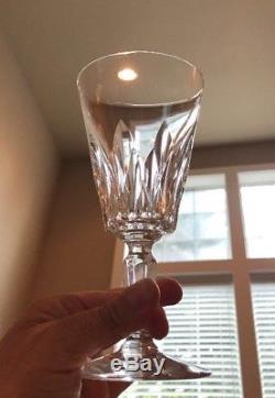 Baccarat French Crystal Wine Water Goblets Glasses Carcassonne Set Of 6