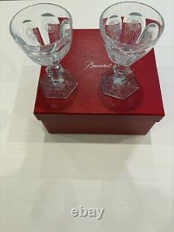 Baccarat Harcourt Etched Wine Glass Set By Marcel Wanders