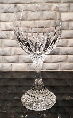 Baccarat Massena Crystal White Wine Glass, Set Of 6. Great Condition