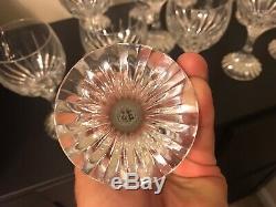 Baccarat Massena Crystal Wine & Champagne Set Of 18 Pieces Glass Set! France
