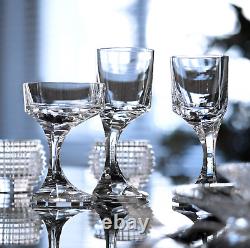 Baccarat Narcisse Crystal 6.6 Wine Glass France 2812669 Set Of 2 New Rare