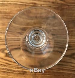 Baccarat Perfection Claret Wine Goblet Glasses Set of 4