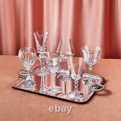 Baccarat Wine Therapy Set of 6 Crystal Wine Glasses New in Box. Retail Cost $890