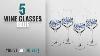 Best Wine Glasses Blue 2018 Spode Blue Italian Glassware Wine Glasses S 4