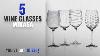 Best Wine Glasses Mikasa 2018 Mikasa Cheers Precision Etched 16 Oz White Wine Glasses Set Of
