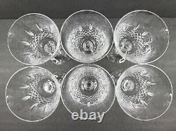 Bohemia Crystal Crystalex Marquis (6) Red Wine Glasses (4) Water Goblets Set Lot