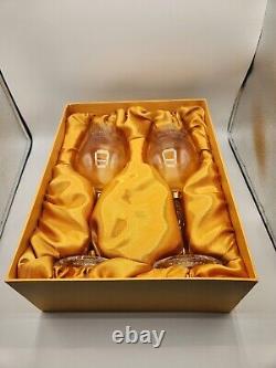 Burberry wine glass gift box set brand new
