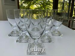 CYNTHIA by WILLIAM YEOWARD Crystal Set of 8 Red/White Wine Glasses
