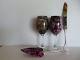 Camouflage bride and groom wine glasses and serving set