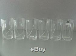 Carlo Moretti set of 6 Wine glasses Murano 03
