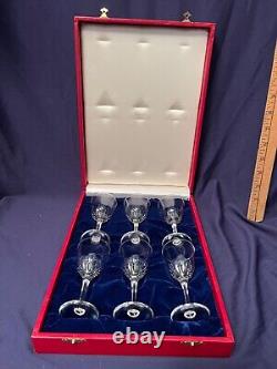 Cartier Set of 6 Small Wines in Red Presentation Box