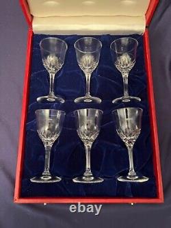 Cartier Set of 6 Small Wines in Red Presentation Box