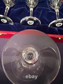 Cartier Set of 6 Small Wines in Red Presentation Box