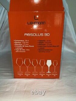 Chandon Lehmann Absolus 30 Sparkling Wine Glass Set of 6 Made in France