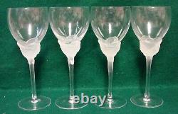 Christian Dior DIOR ROSE Wine Glasses SET OF FOUR More Item Available NEW IN BOX