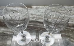 Christofle Iriana White Wine Glasses Pair of 2