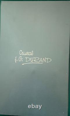 Cristal J G Durand Set, Juan, 12 Water Goblet, 6 Wine Glass, 5 Fluted Champagne