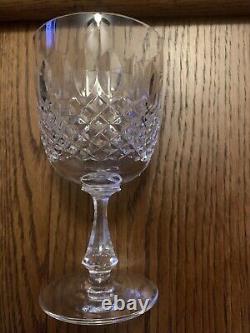 Crystal wine glasses set of 11.5 7/8 tall