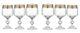 Crystalex 40149/230/QP249 7.5 oz, Claudia Exclusive, Wine Glasses, Set of 6