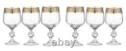 Crystalex 40149/230/QP249 7.5 oz, Claudia Exclusive, Wine Glasses, Set of 6