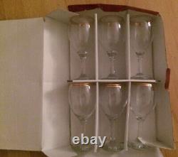 Da Vinci Set Of 6 Water Goblets Wine Champagne Glasses