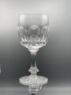 Daum France Chinon Crystal Wine Glasses Set of 5