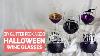 Diy Glitter Peek A Boo Halloween Wine Glasses With A Cricut