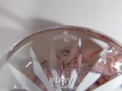 EXCELLENT Waterford Crystal CLARENDON (1997-2008) Set of 2 Ruby Red Wine Hocks