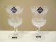 Edinburgh Crystal THISTLE Caret Wine Goblets Set of 2 New withSticker 4.5 Tall