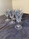 Excellent Set Of 6 St. Louis Crystal Cerdagne 6 3/8 Burgundy Wine Glasses