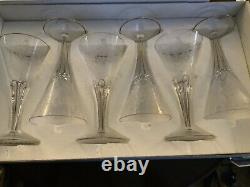 Extraordinary Moser Wine Goblets Set Of 12. Maharani Model