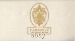 Faberge' Imperial Collection Set Of 6 Enamel Wine Glass Charms