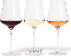 Gabriel-Glas, Austrian Lead-Free Crystal Wine Glasses, Standart Edition, Gift Bo