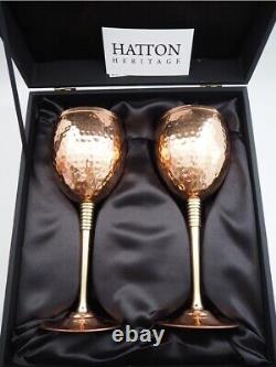 HATTON Heritage Copper Wine Glasses Set (2pcs)